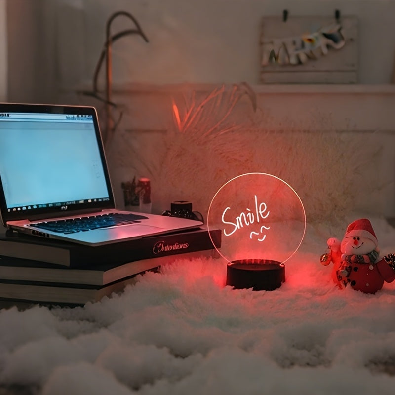💡LED lamp with writing panel💡