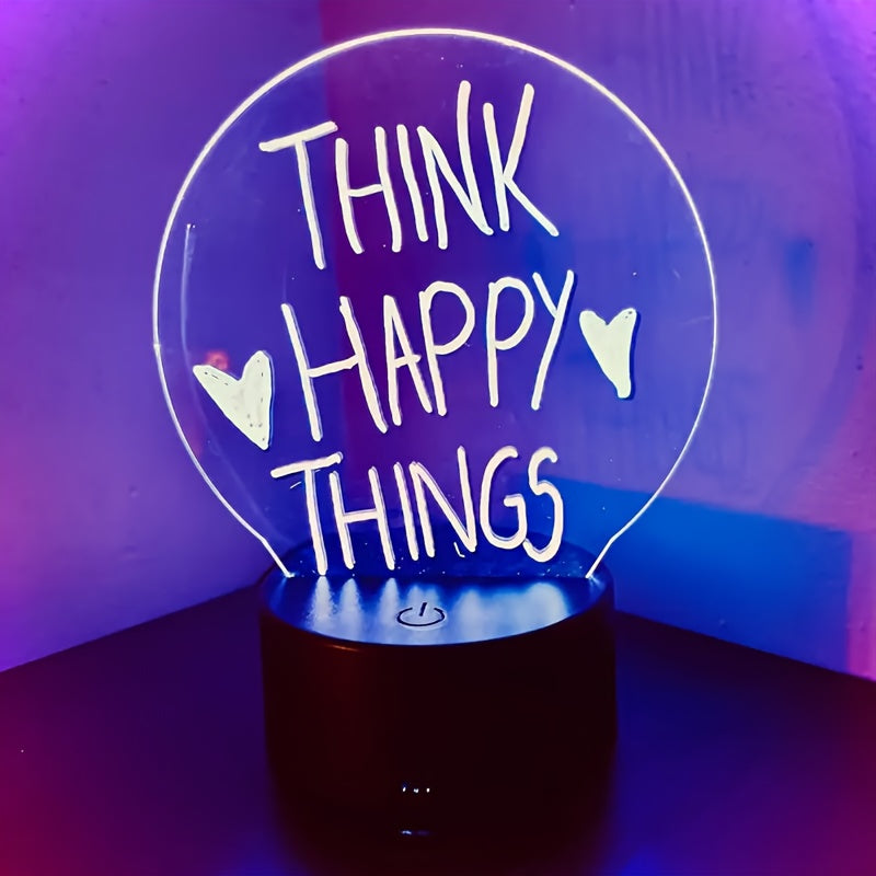 💡LED lamp with writing panel💡